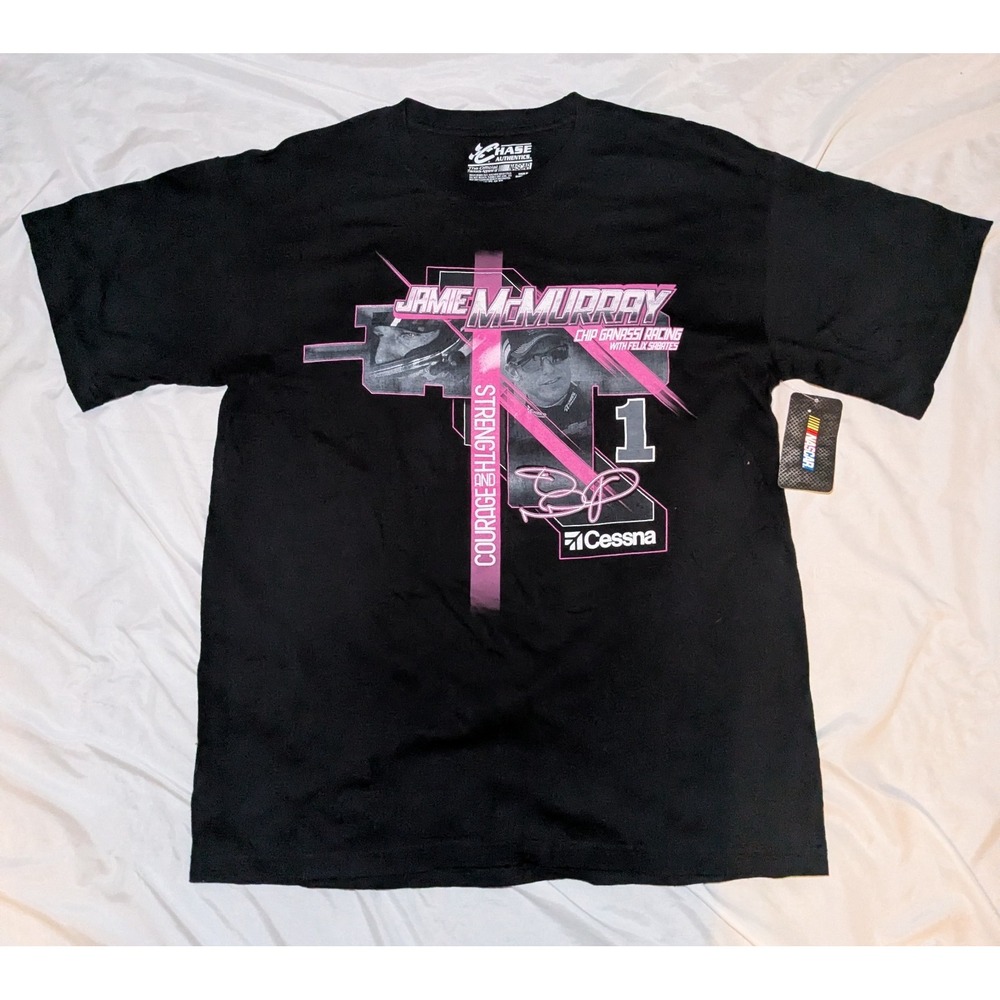 Nascar Jamie McMurphy T-shirt Unisex Size Large